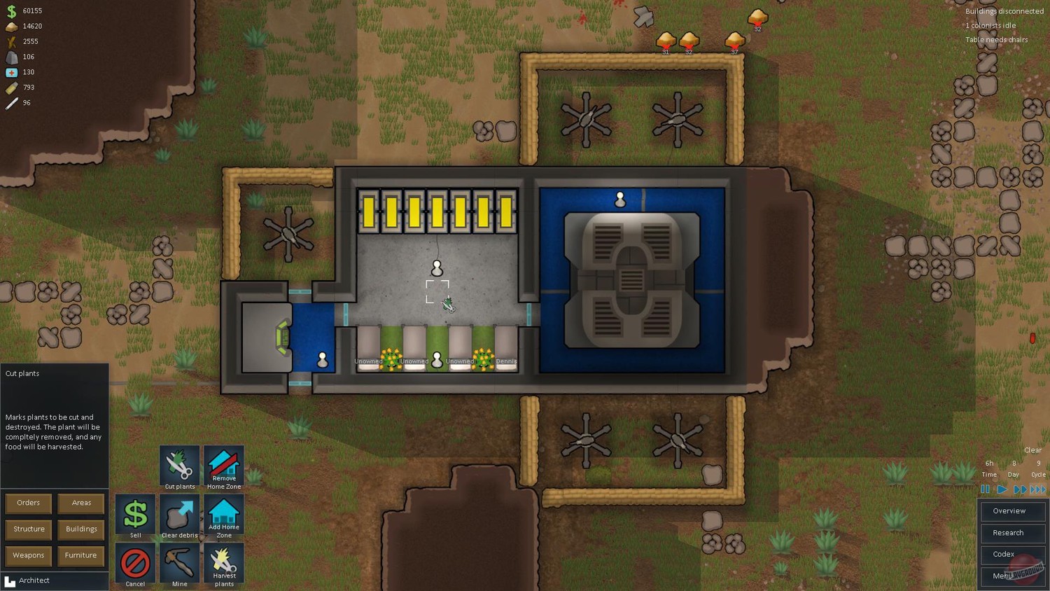 Скриншот 1 к игре RimWorld v.1.5.4243 rev944 [GOG] (2018)