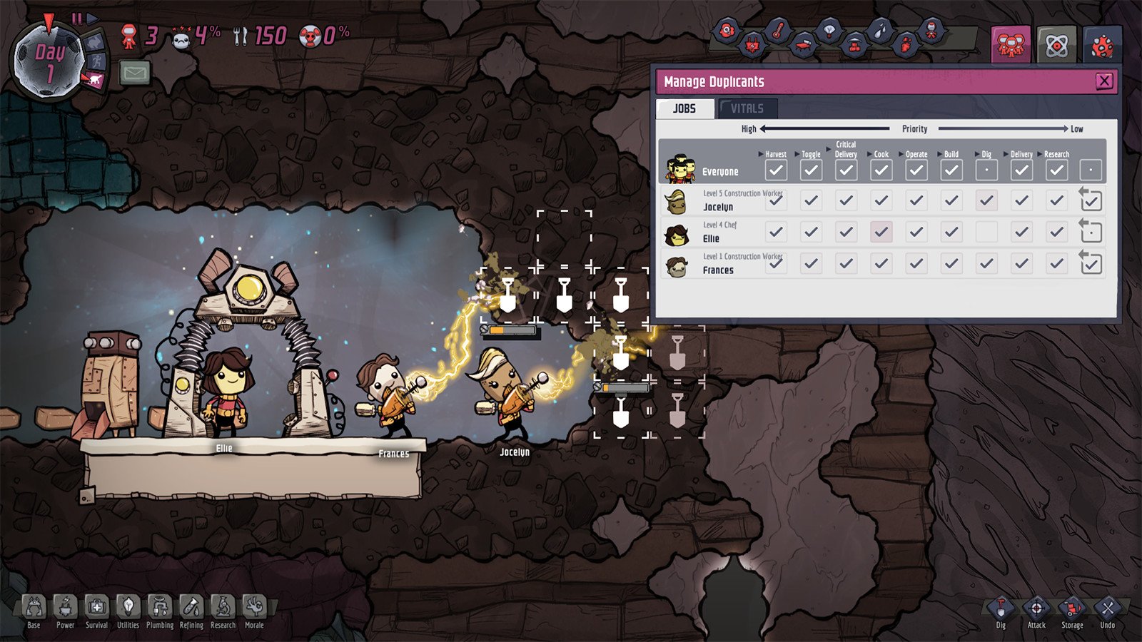 Скриншот 3 к игре Oxygen Not Included v.623711 [Архив] (2019)