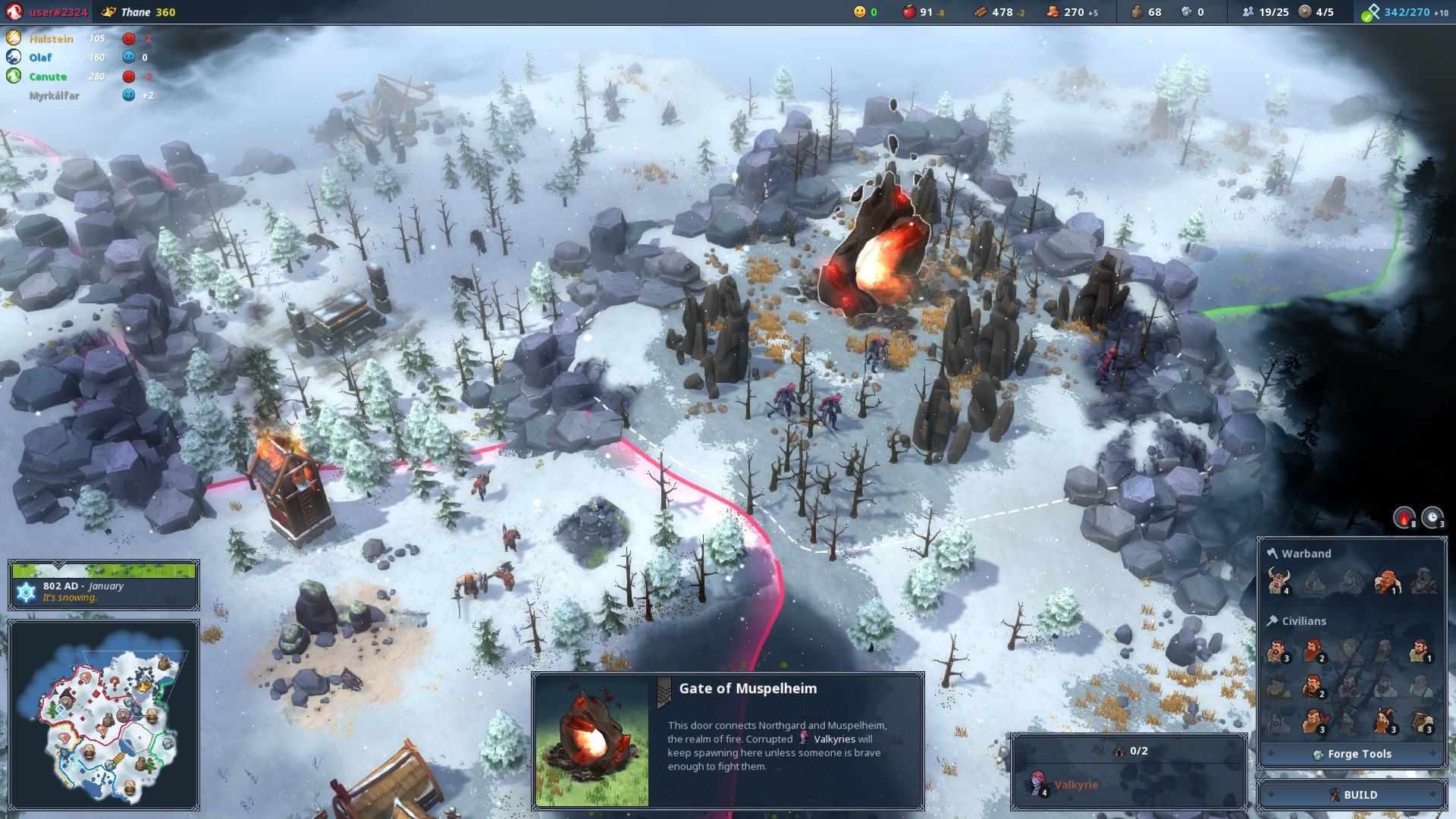 Скриншот 3 к игре Northgard v.3.5.38.39885 [GOG] (2018)