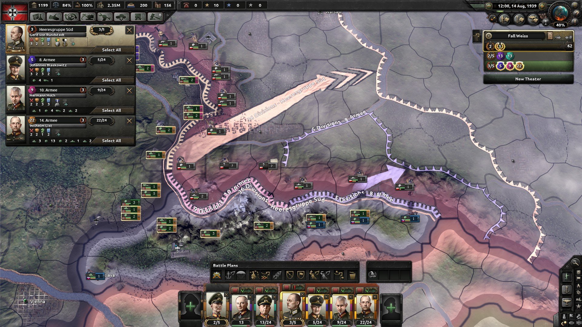 Скриншот 2 к игре Hearts of Iron IV v.1.15.0 [Архив] (2016)