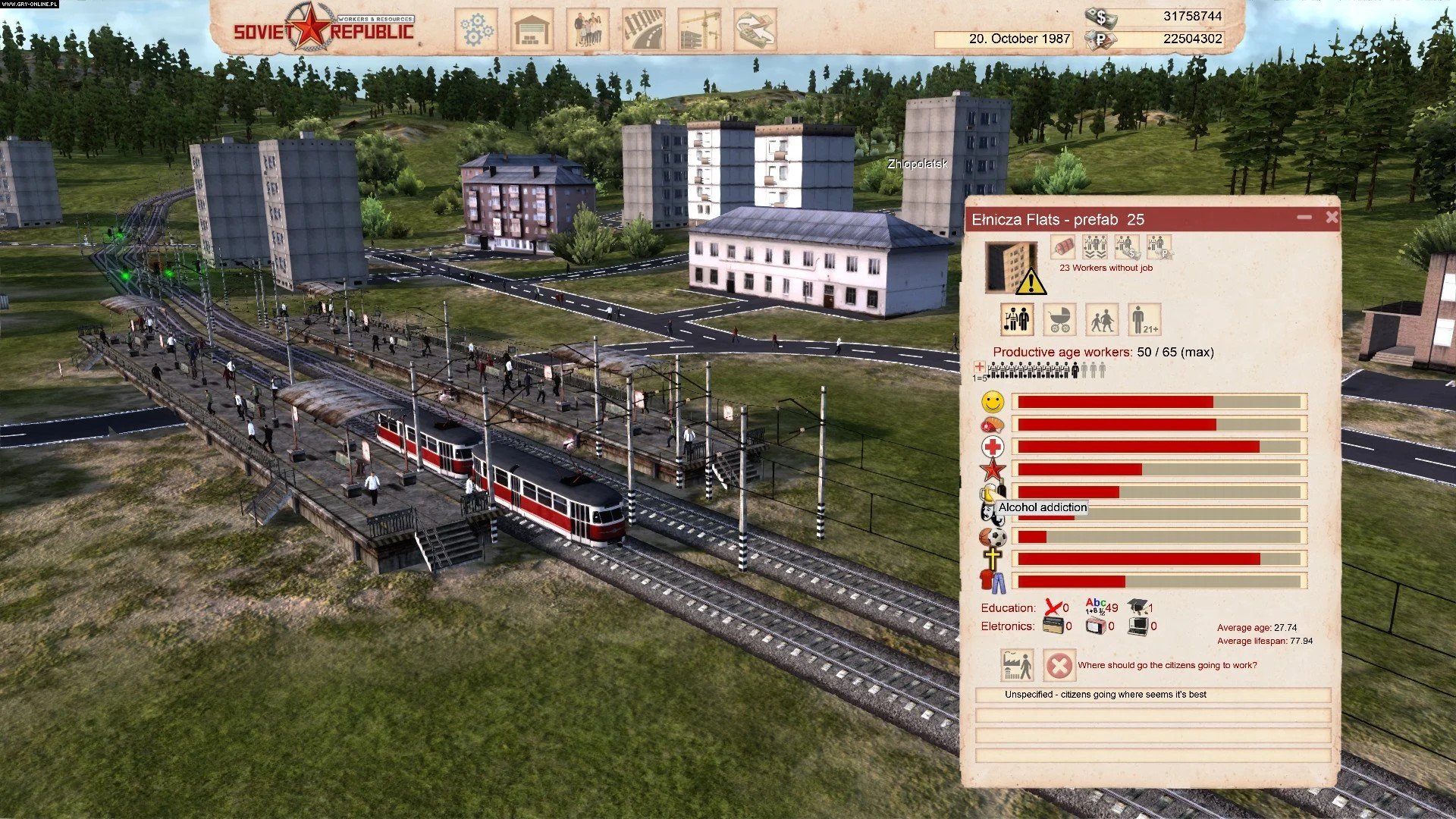 Скриншот 2 к игре Workers & Resources: Soviet Republic v.1.0.0.4 [Архив] (2024)