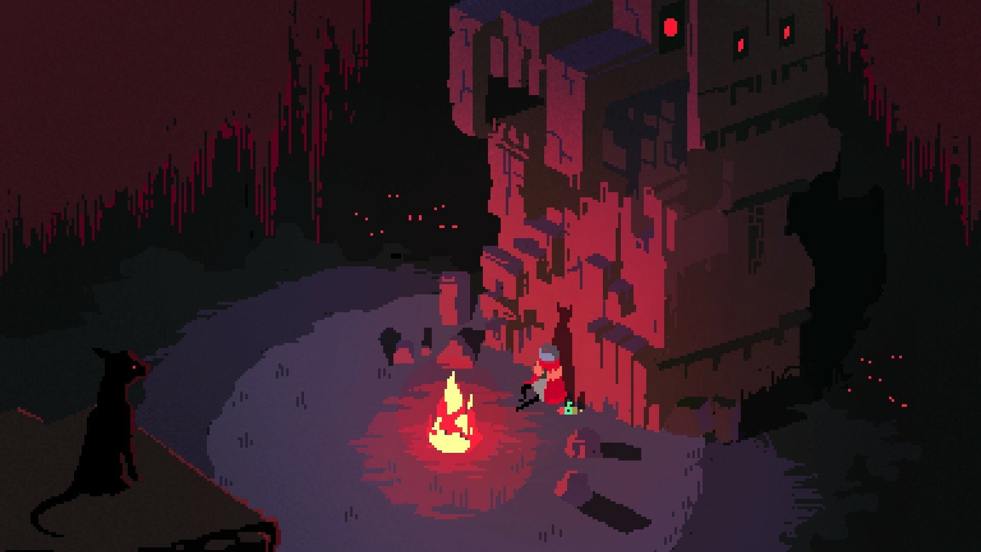 Скриншот 1 к игре Hyper Light Drifter v.7212017 hotfix (29670) [GOG] (2016)