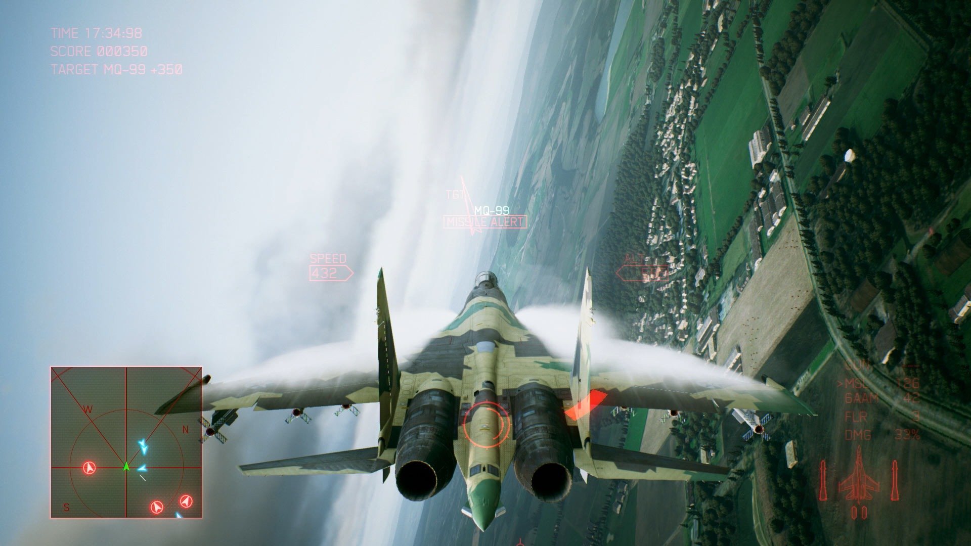 Скриншот 1 к игре Ace Combat 7: Skies Unknown - Deluxe Edition [Папка игры] (2019)