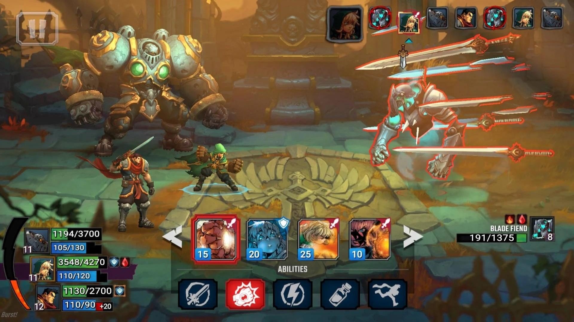 Скриншот 1 к игре Battle Chasers: Nightwar [GOG] (2017) PC | Лицензия