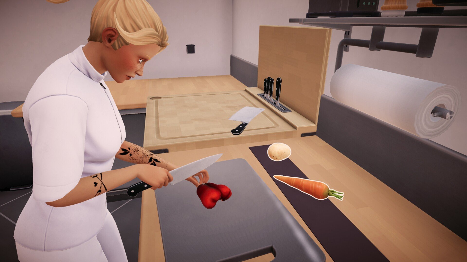 Скриншот 3 к игре Chef Life: A Restaurant Simulator v.1.4.0.0 [Папка игры] (2023)