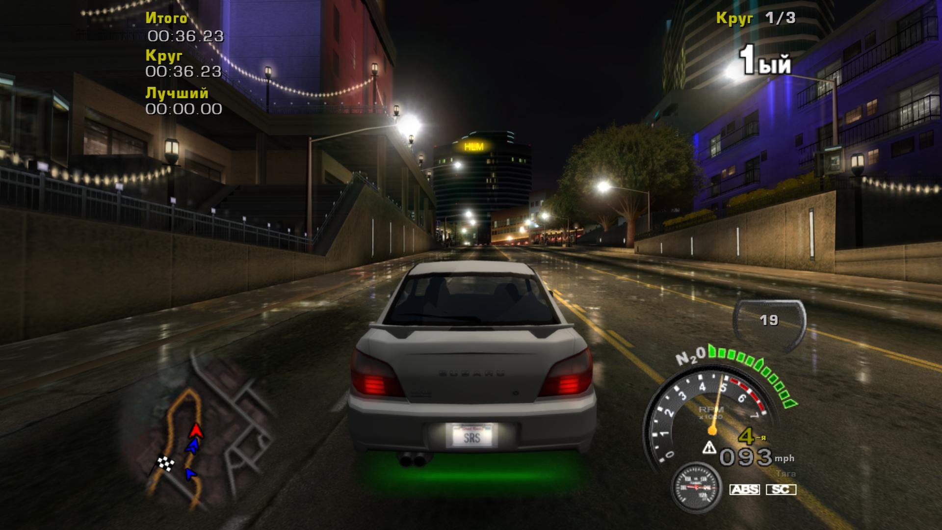 Скриншот 2 к игре Street Racing Syndicate [v 1.1] (2005) RePack от Decepticon