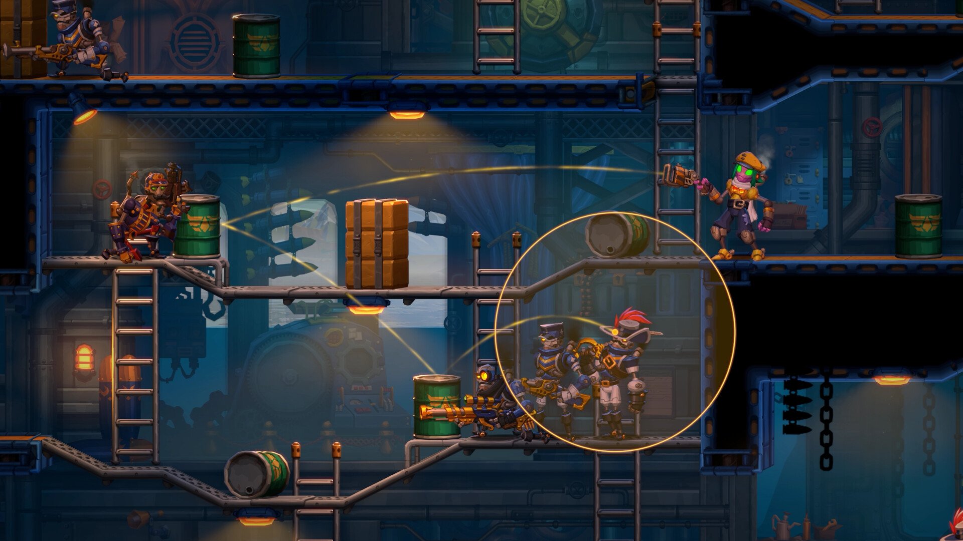 Скриншот 1 к игре SteamWorld Heist II v.1.4 [Папка игры] (2024)