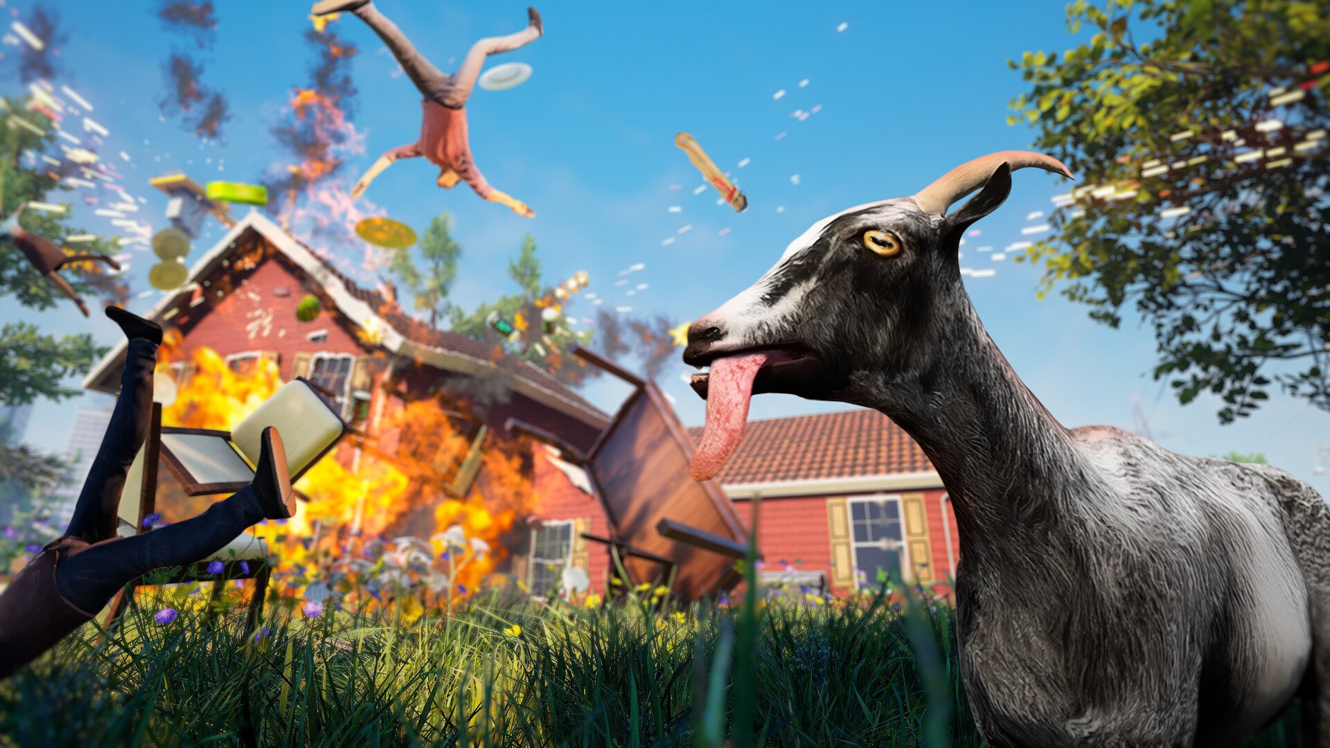 Скриншот 3 к игре Goat Simulator: Remastered v.1.37.15252.0 [Папка игры] (2024)